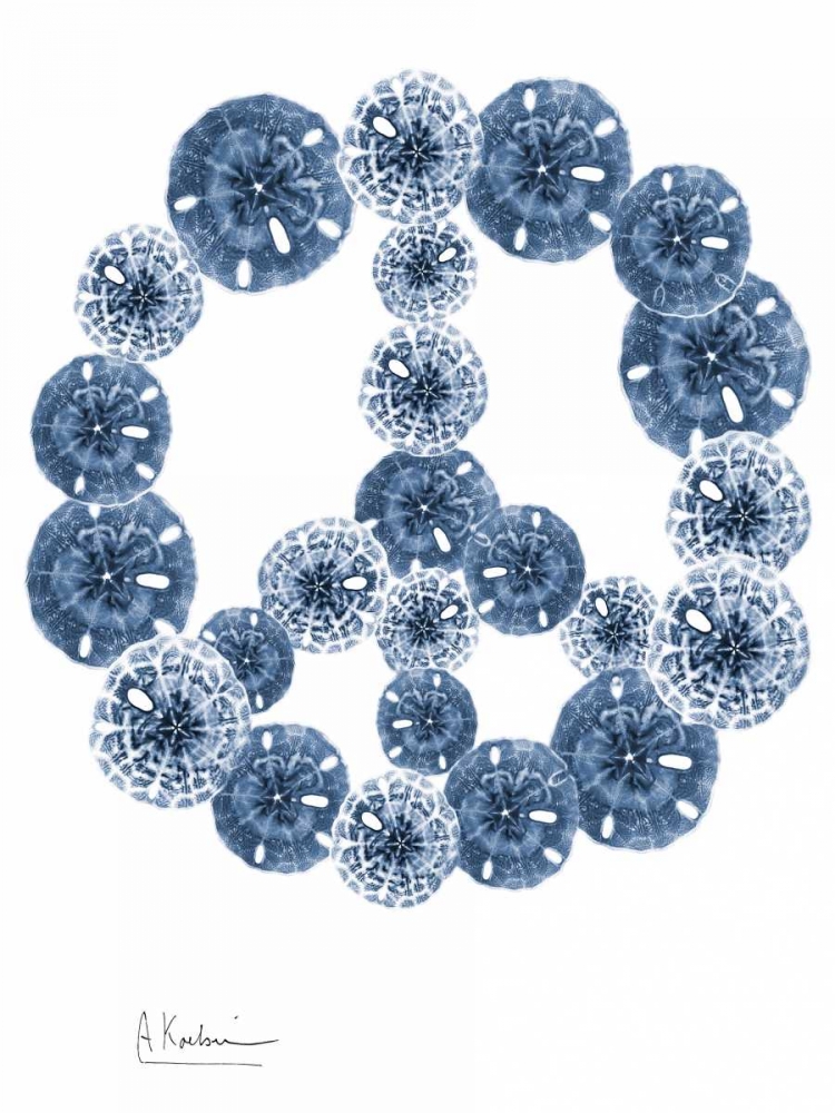Peace Sand Dollars art print by Albert Koetsier for $57.95 CAD