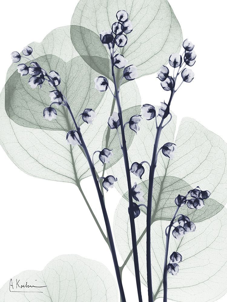 Future Dusk Florals 2 art print by Albert Koetsier for $57.95 CAD