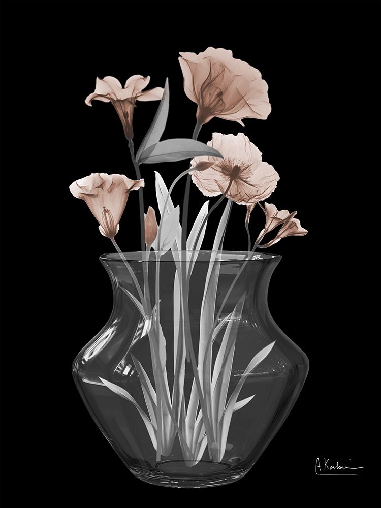 Enlightened Mocha Bouquet 2 V2 art print by Albert Koetsier for $57.95 CAD