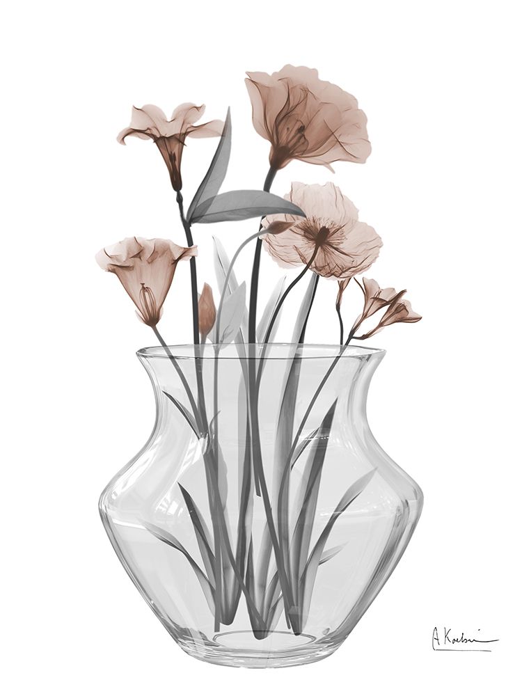 Enlightened Mocha Bouquet 2 art print by Albert Koetsier for $57.95 CAD