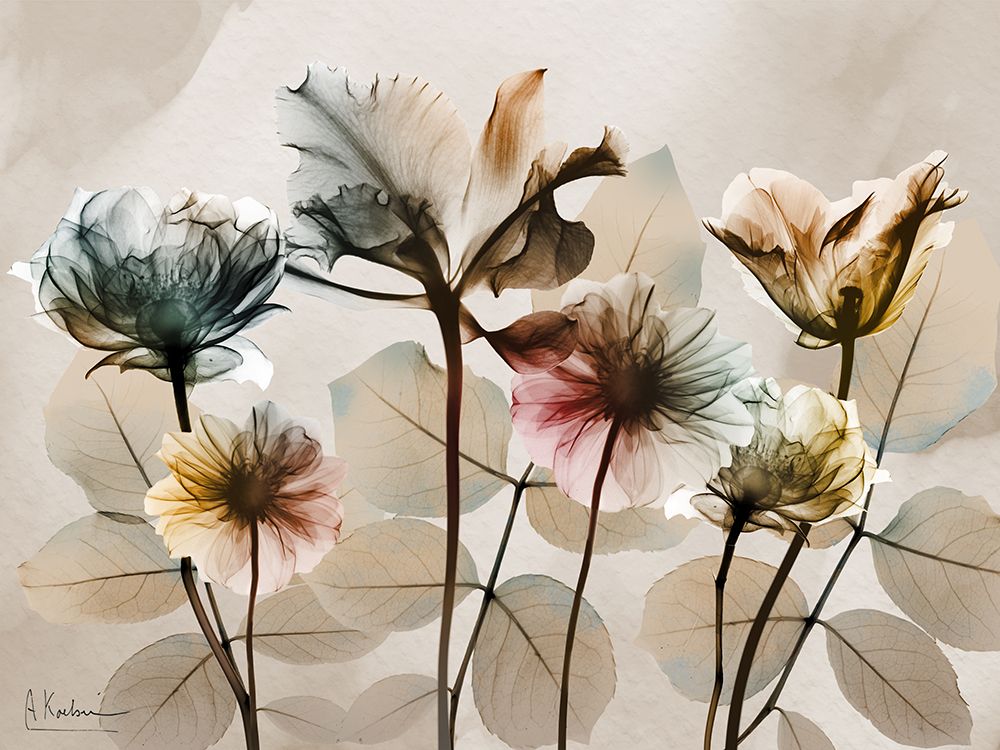 Natural Florals 1 art print by Albert Koetsier for $57.95 CAD