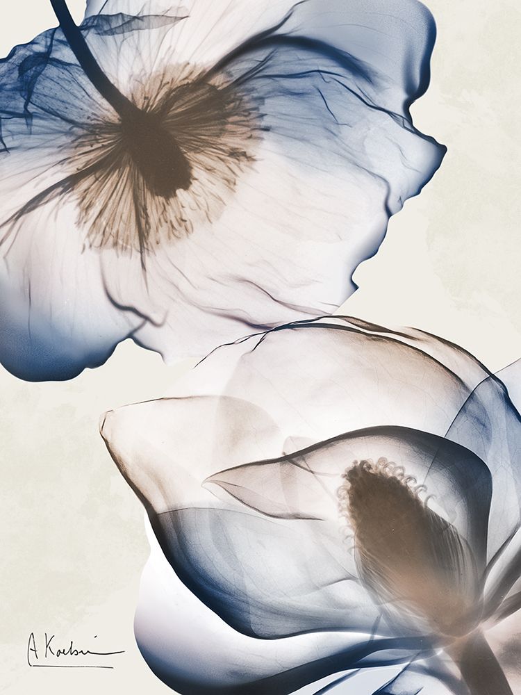 Flowers Of Blue Hue 1 art print by Albert Koetsier for $57.95 CAD