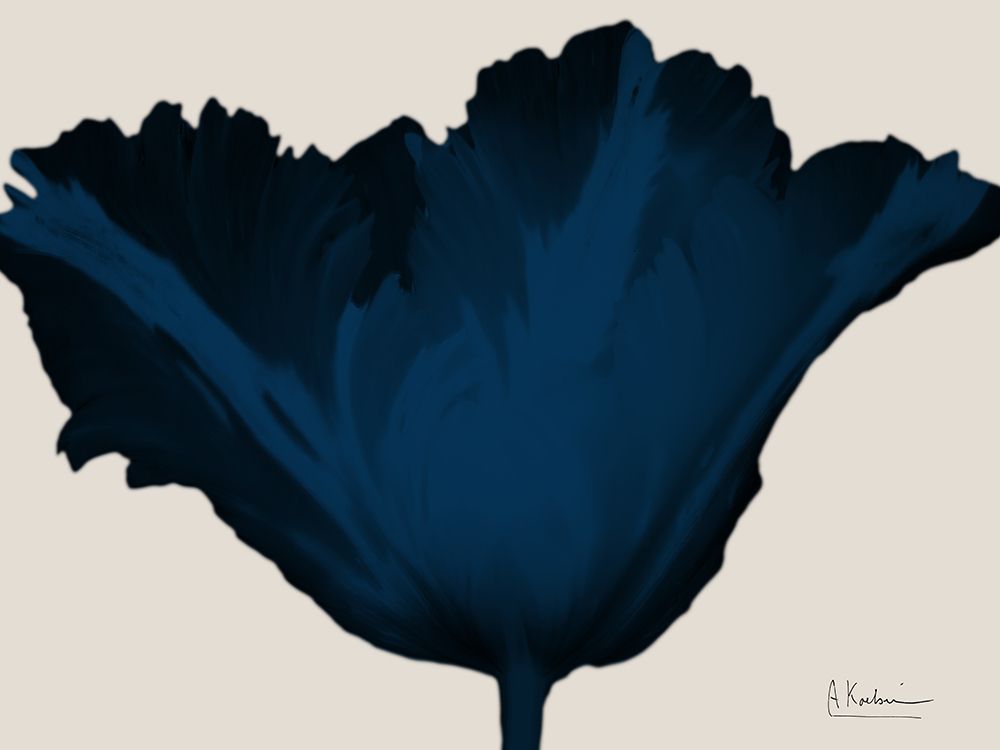 Indigo Blossom 1 art print by Albert Koetsier for $57.95 CAD