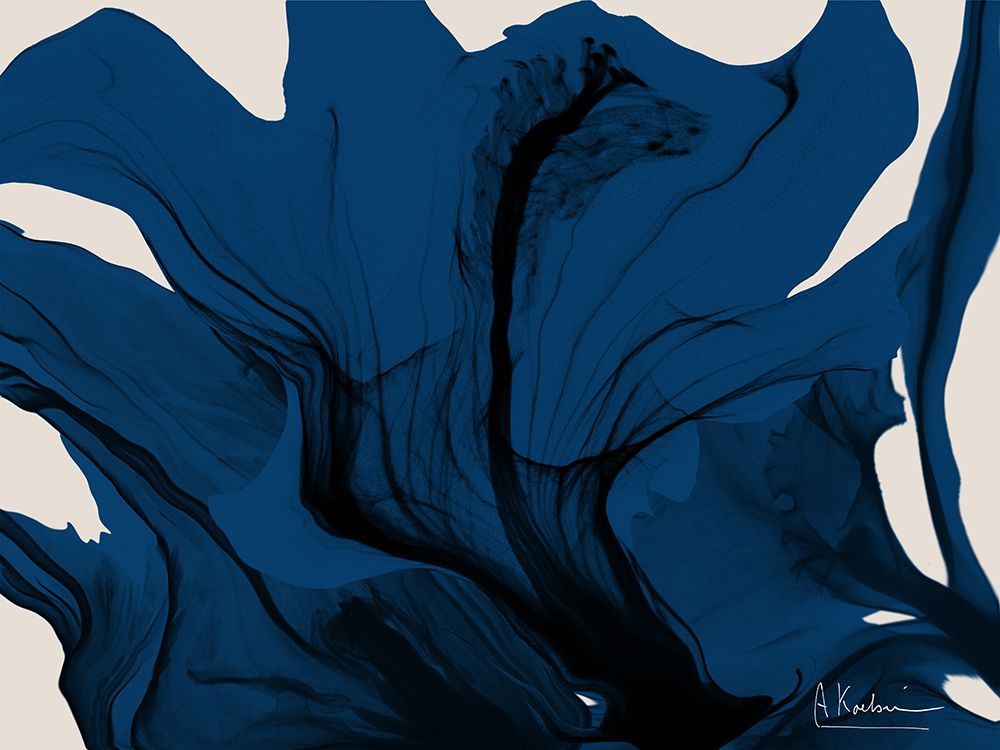 Blue Expression 1 art print by Albert Koetsier for $57.95 CAD
