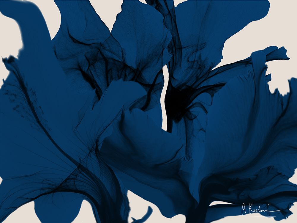 Blue Expression 3 art print by Albert Koetsier for $57.95 CAD