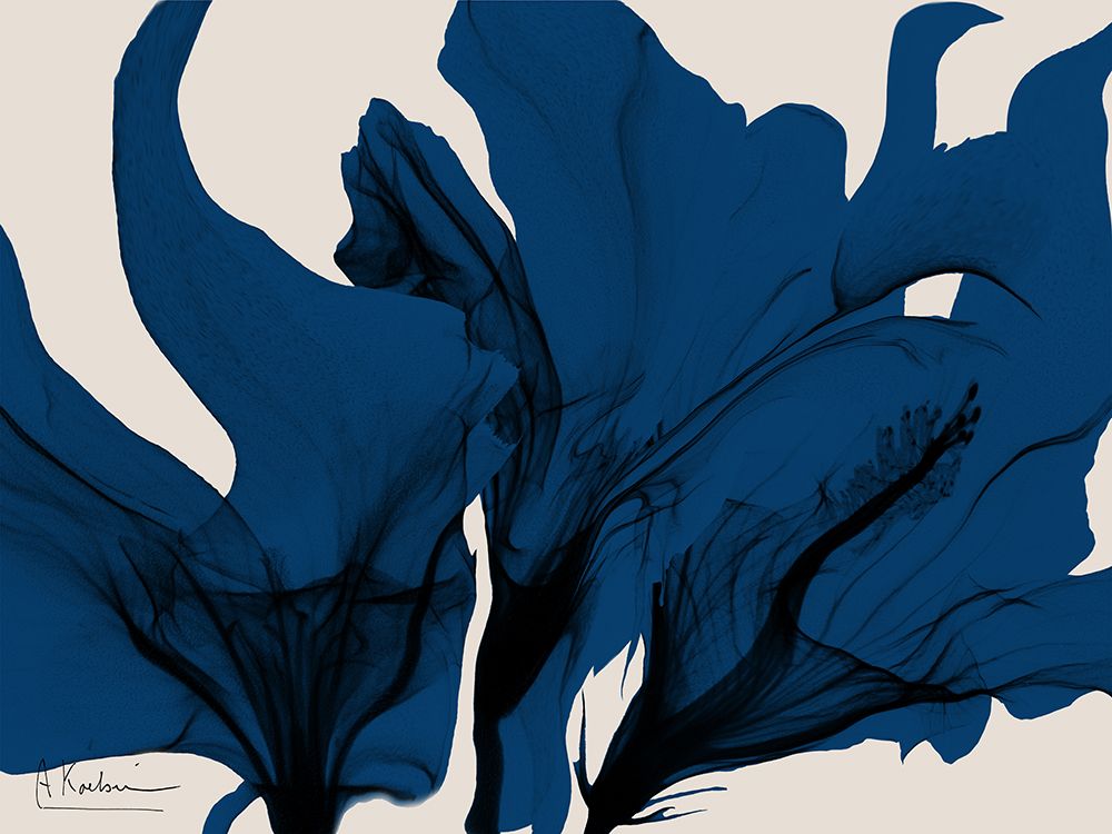Blue Expression 4 art print by Albert Koetsier for $57.95 CAD