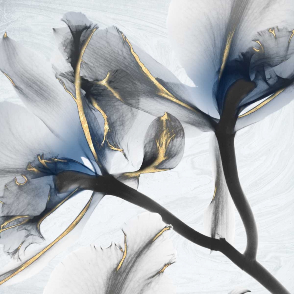 Indigo Luster Marble 2 art print by Albert Koetsier for $57.95 CAD