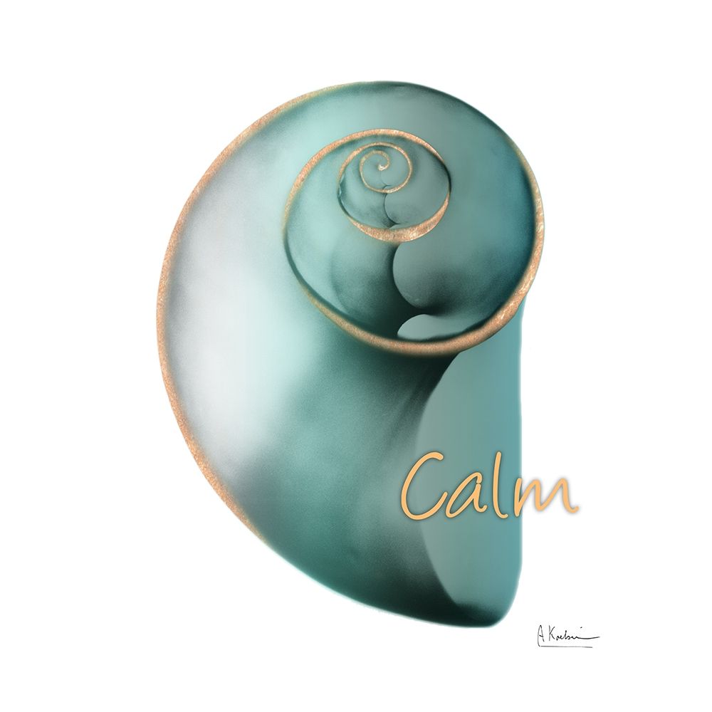 Shinny Calm Snail art print by Albert Koetsier for $57.95 CAD