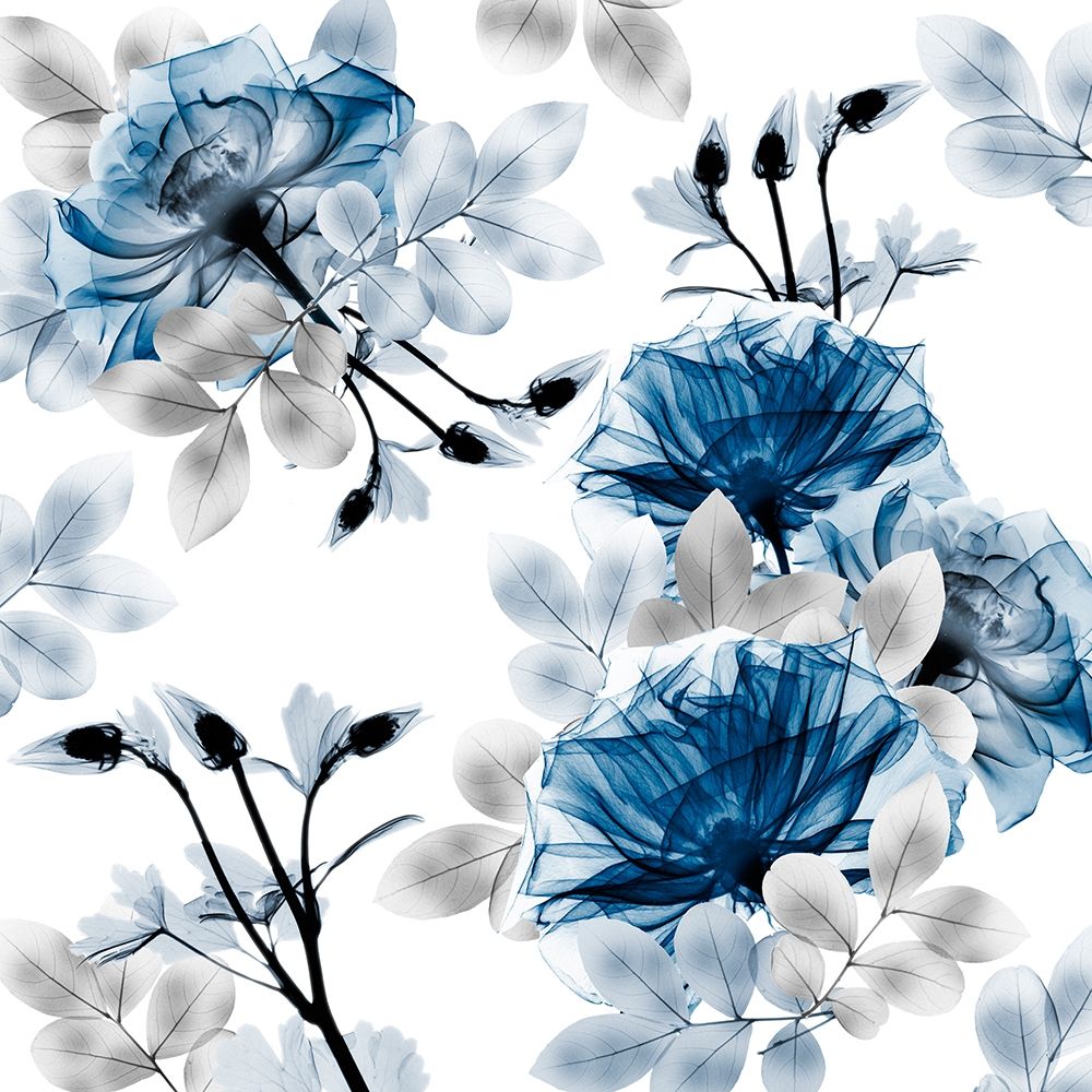 Indigo Bouquets 1 art print by Albert Koetsier for $57.95 CAD