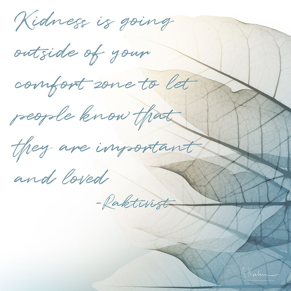 Kindness Outside art print by Albert Koetsier for $57.95 CAD