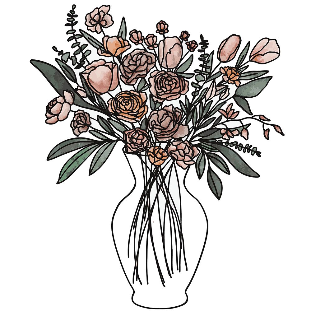 Freya Muted art print by Alisha Kiara Design for $57.95 CAD