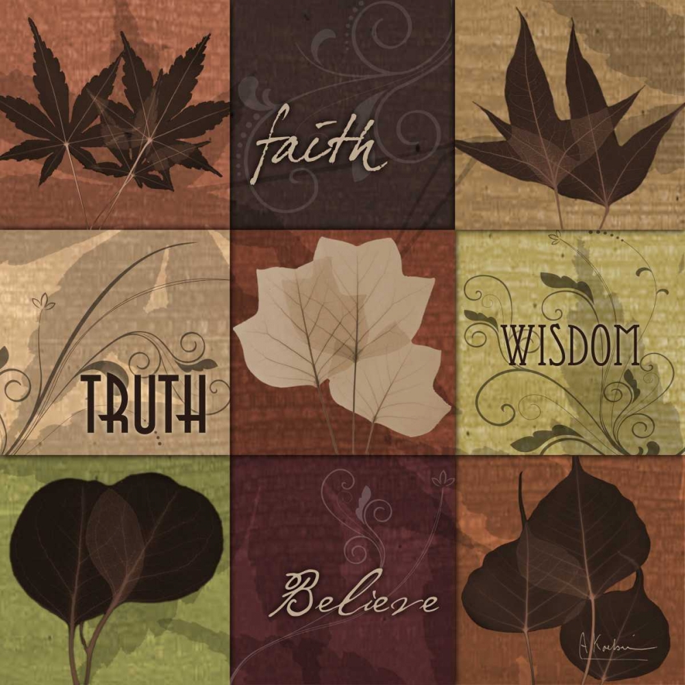 Autumn Squares 2 art print by Albert Koetsier for $57.95 CAD