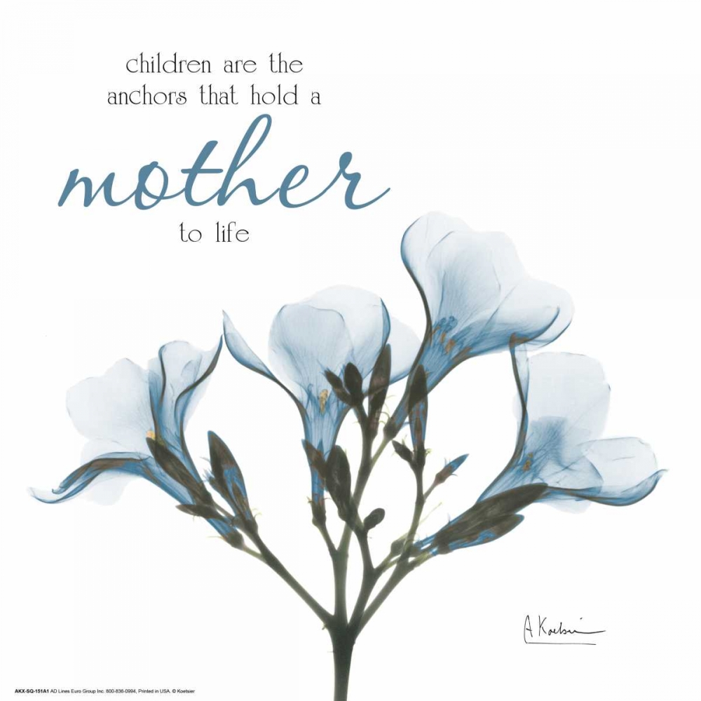 Mother Oleander A56 art print by Albert Koetsier for $57.95 CAD