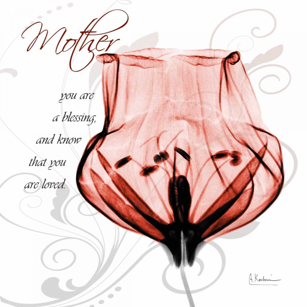 Dancing Tulip in Red - Mother art print by Albert Koetsier for $57.95 CAD
