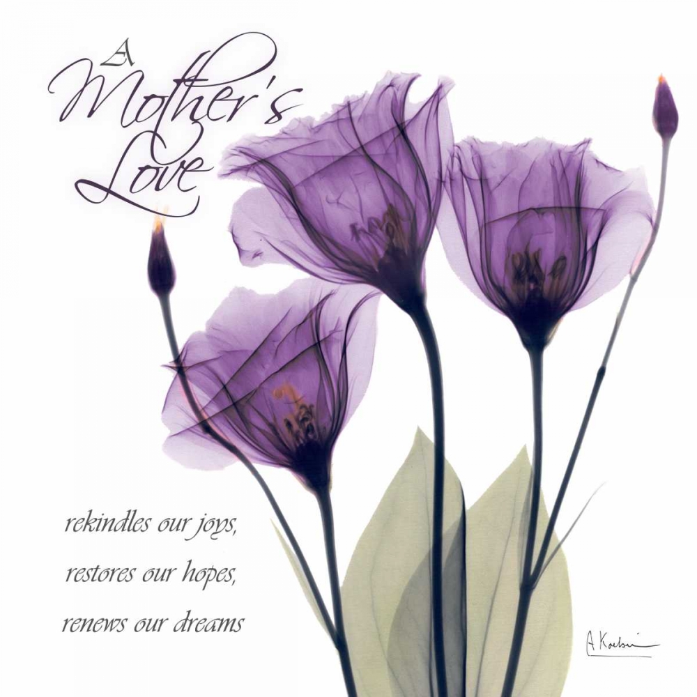 Mothers - Purple Tulips art print by Albert Koetsier for $57.95 CAD