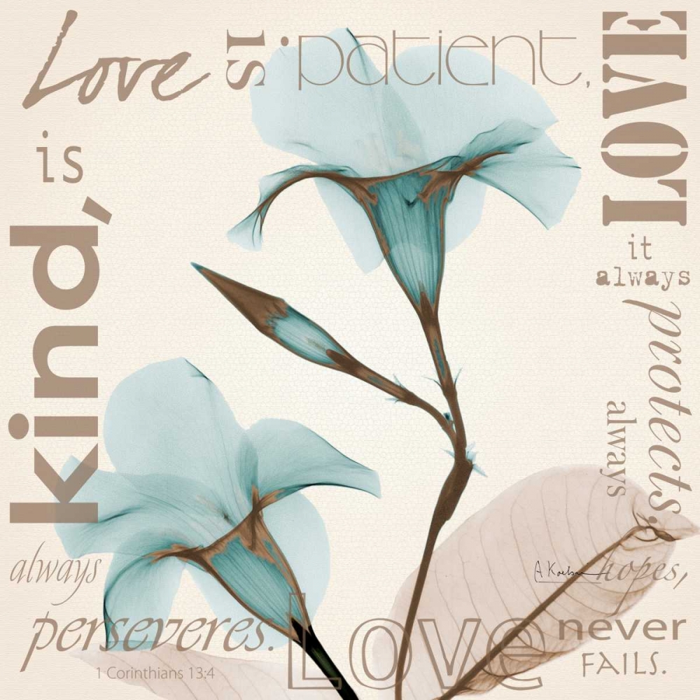 Love - Blue Beauties art print by Albert Koetsier for $57.95 CAD