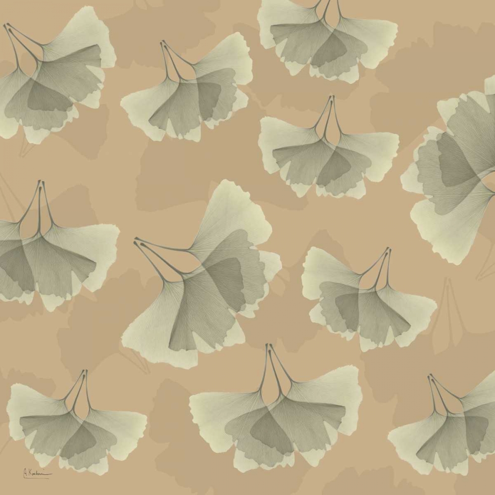 Falling Gingkos 1 art print by Albert Koetsier for $57.95 CAD