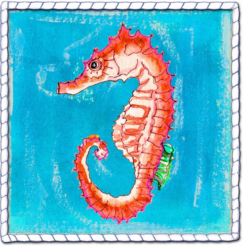 Beach Seahorse art print by Anne Ormsby for $57.95 CAD