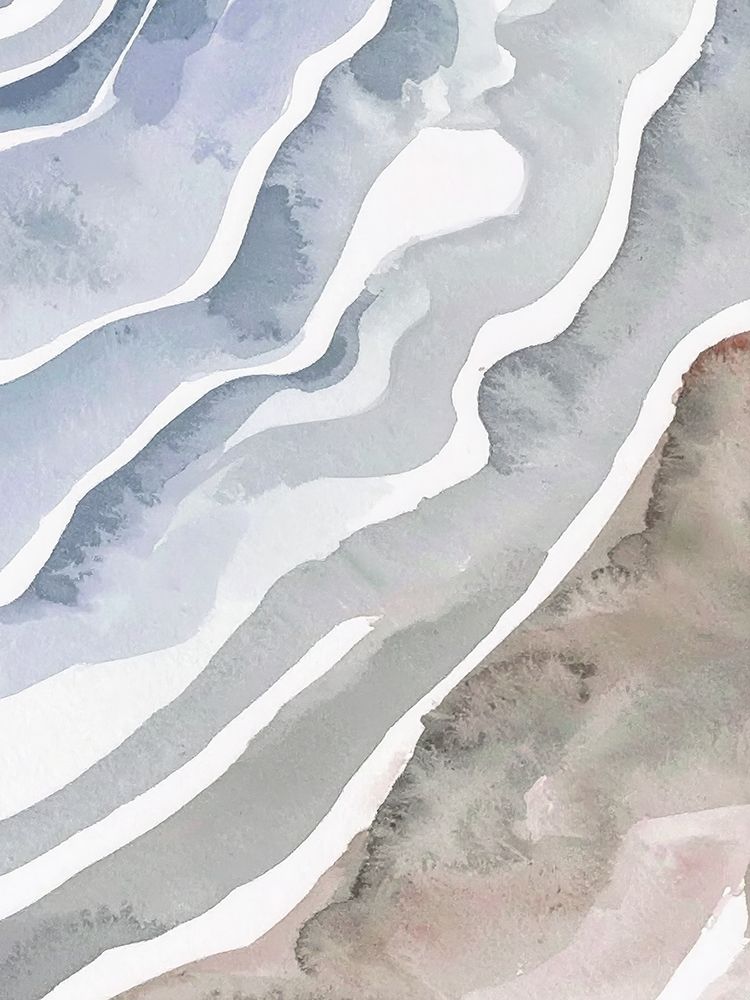 Beach High Tide 1 art print by Alonza Saunders for $57.95 CAD