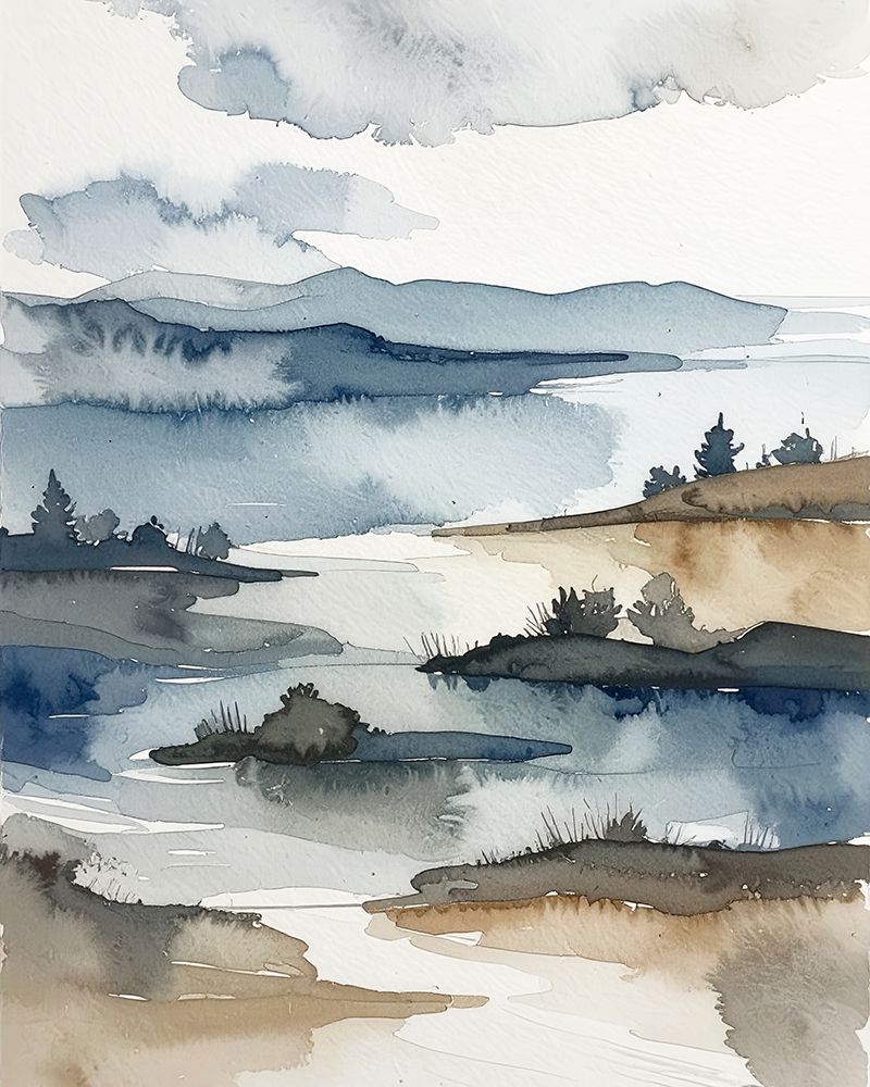 The Flow Of Water 1 art print by Alonza Saunders for $57.95 CAD