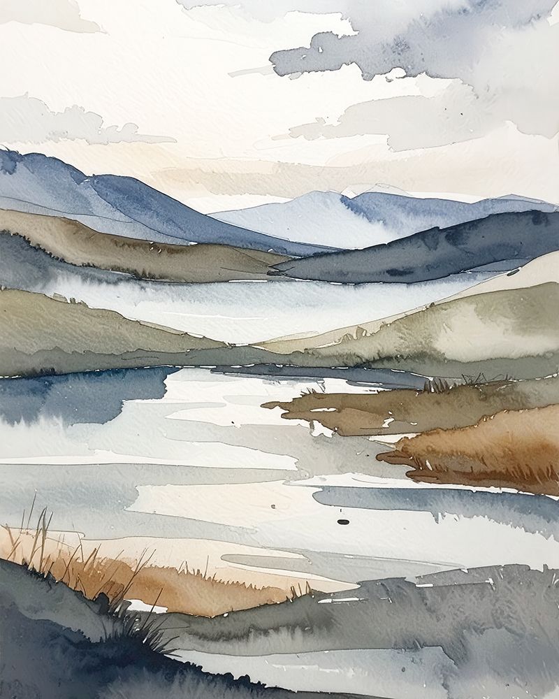 The Flow Of Water 2 art print by Alonza Saunders for $57.95 CAD