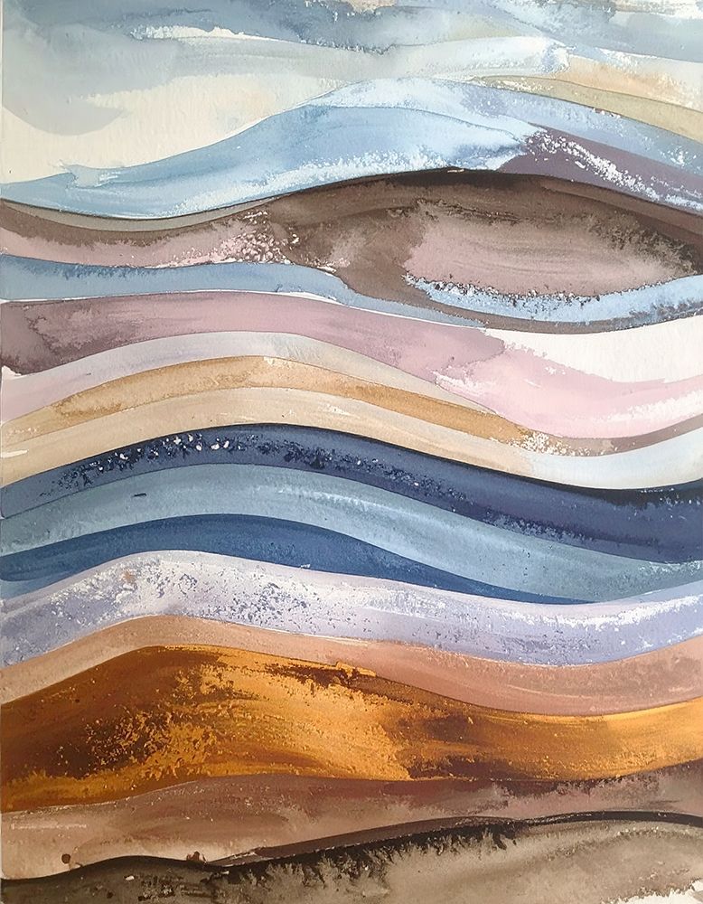Ocean Flow 1 art print by Alonza Saunders for $57.95 CAD
