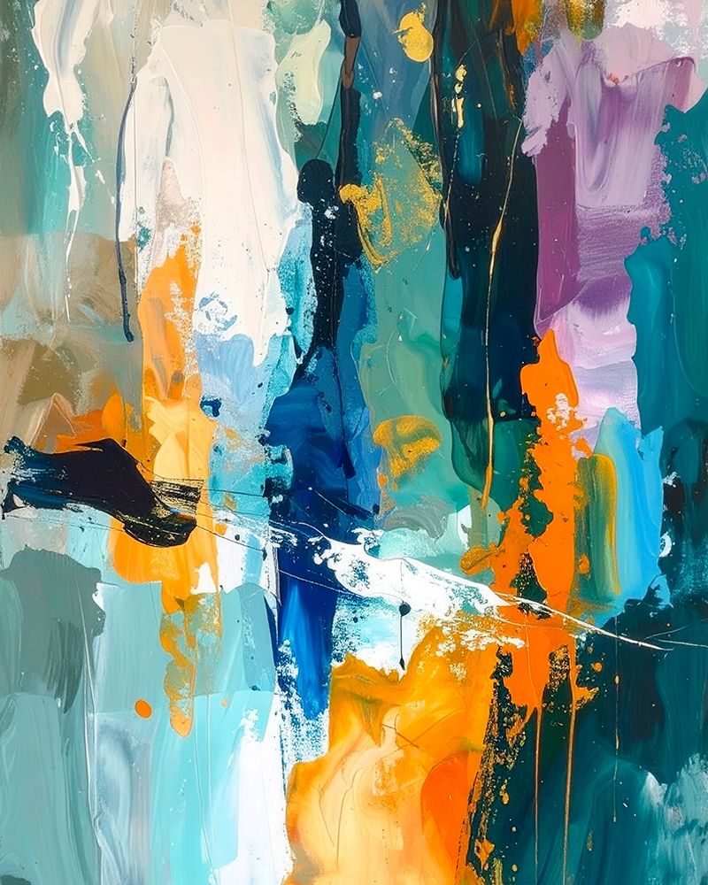 Fire To Ice 1 art print by Alonza Saunders for $57.95 CAD