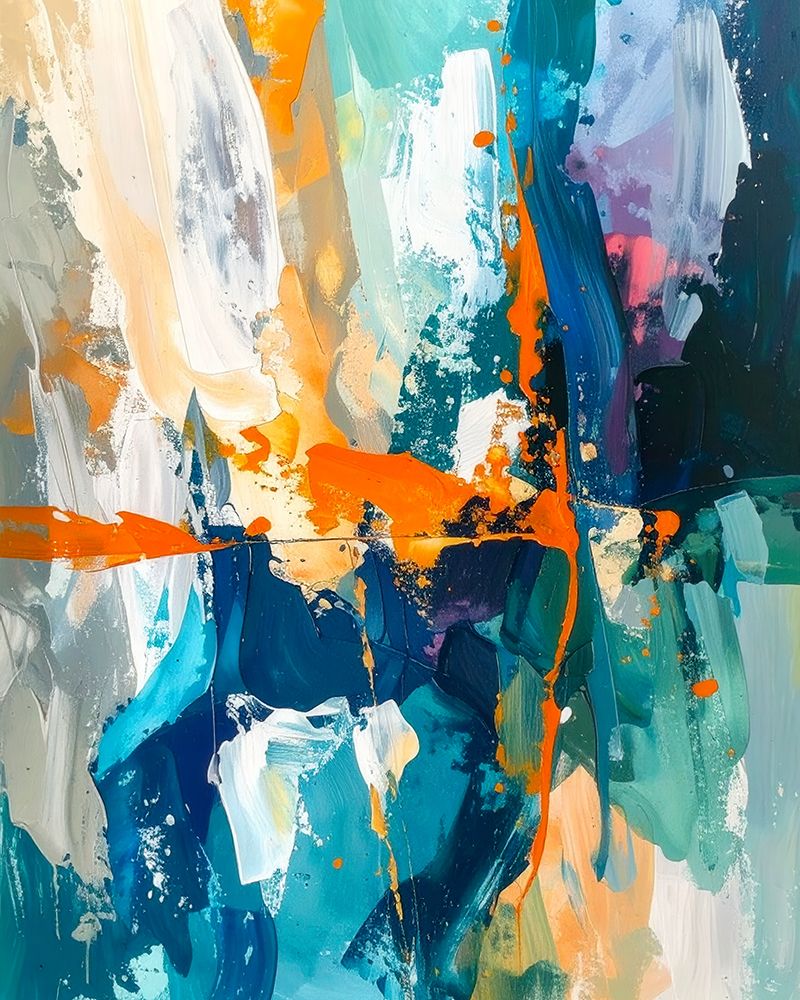 Fire To Ice 2 art print by Alonza Saunders for $57.95 CAD