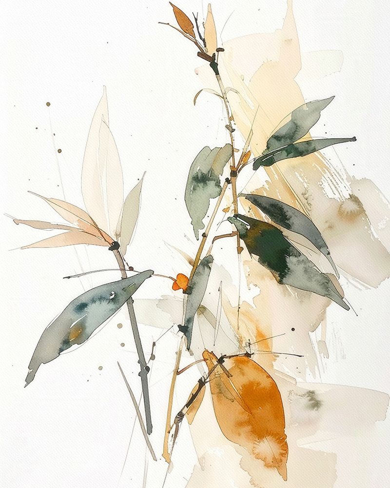 Leafy Twigs 1 art print by Alonza Saunders for $57.95 CAD