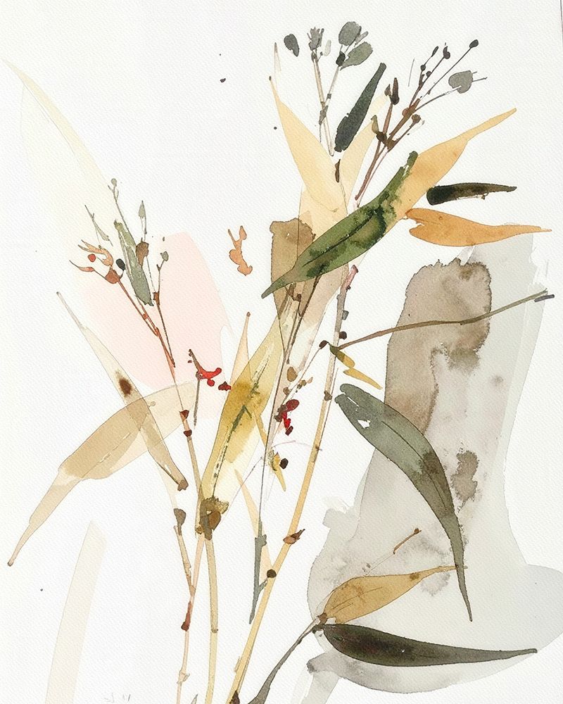 Leafy Twigs 2 art print by Alonza Saunders for $57.95 CAD