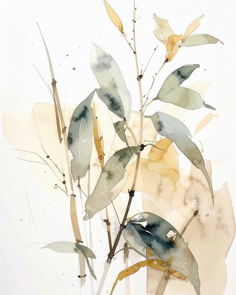 Leafy Twigs 4 art print by Alonza Saunders for $57.95 CAD