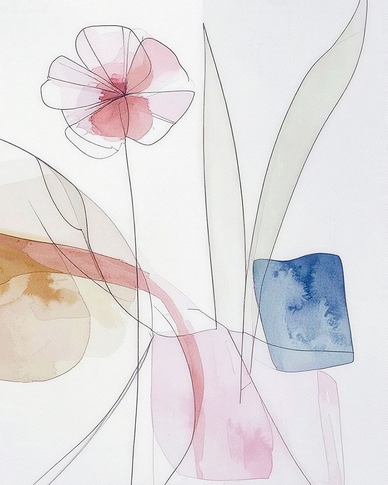 Minimalist Flower 1 art print by Alonza Saunders for $57.95 CAD
