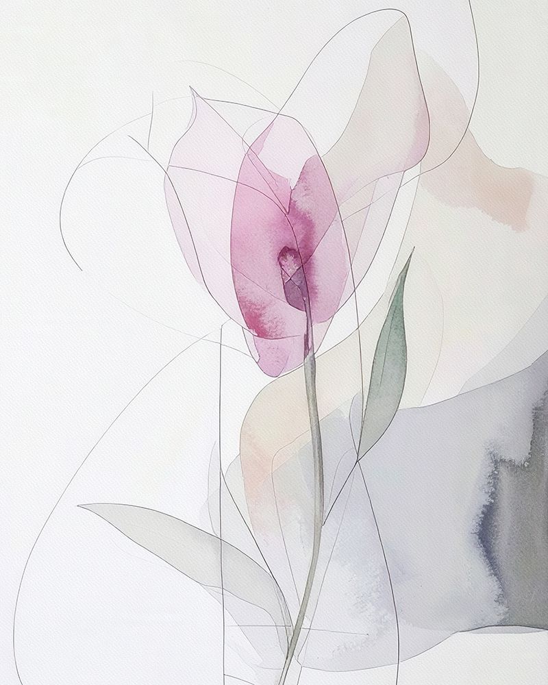 Minimalist Flower 2 art print by Alonza Saunders for $57.95 CAD