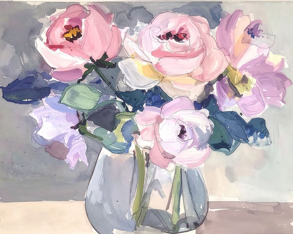 Beauteous Bouquet 1 art print by Alonza Saunders for $57.95 CAD