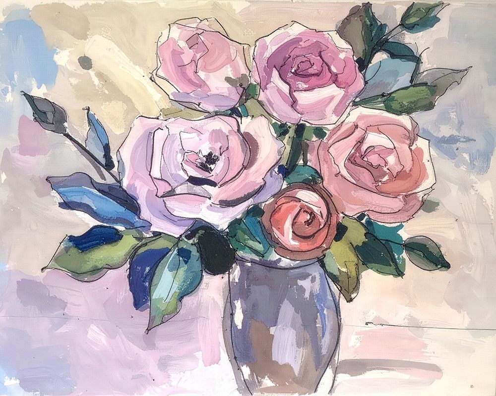 Beauteous Bouquet 2 art print by Alonza Saunders for $57.95 CAD