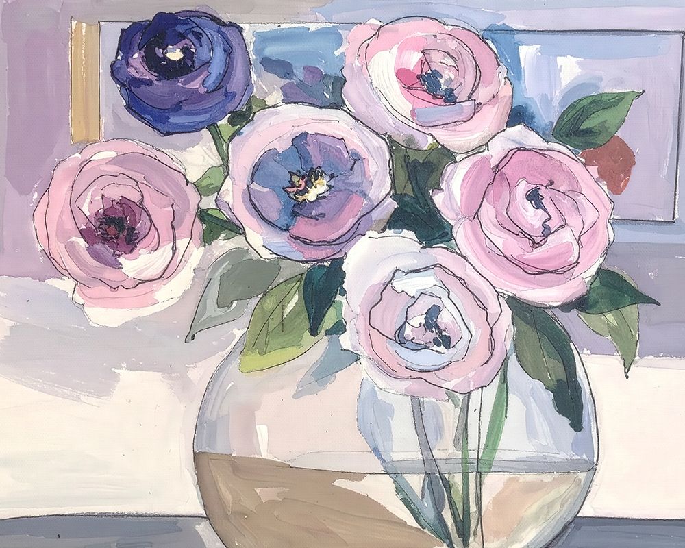 Beauteous Bouquet 3 art print by Alonza Saunders for $57.95 CAD