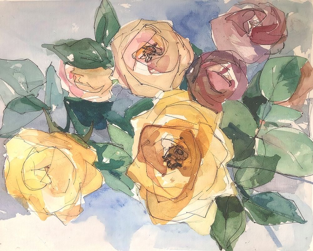 Flowers From May 2 art print by Alonza Saunders for $57.95 CAD