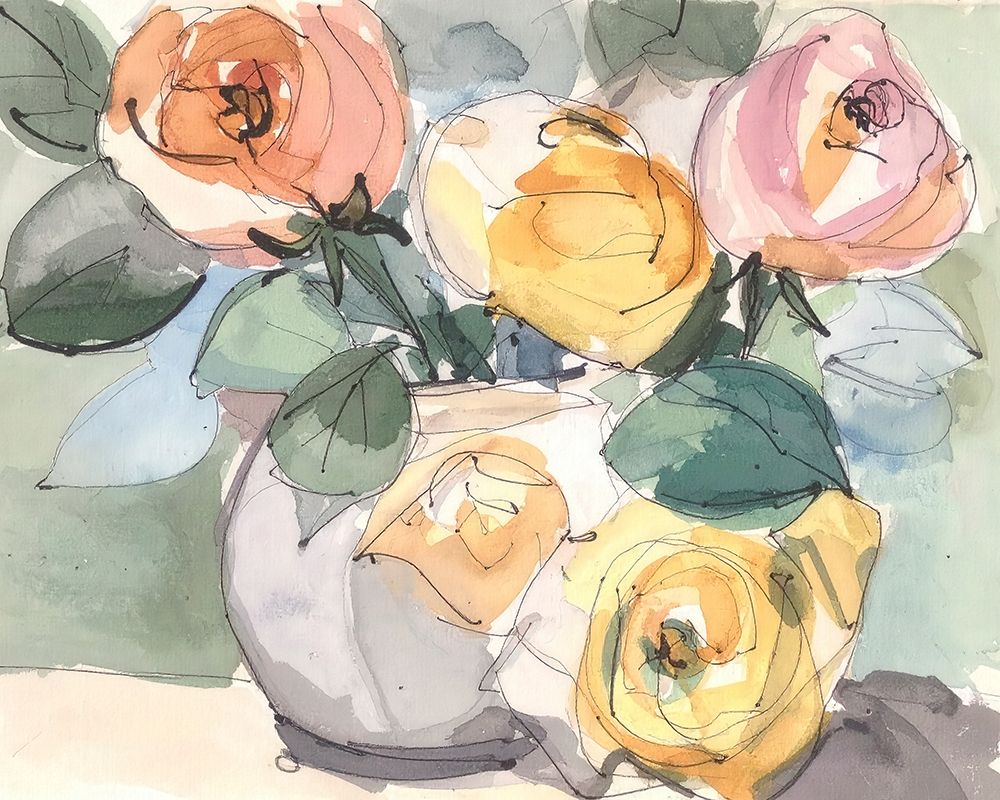 Fresh Cut Flowers 2 art print by Alonza Saunders for $57.95 CAD