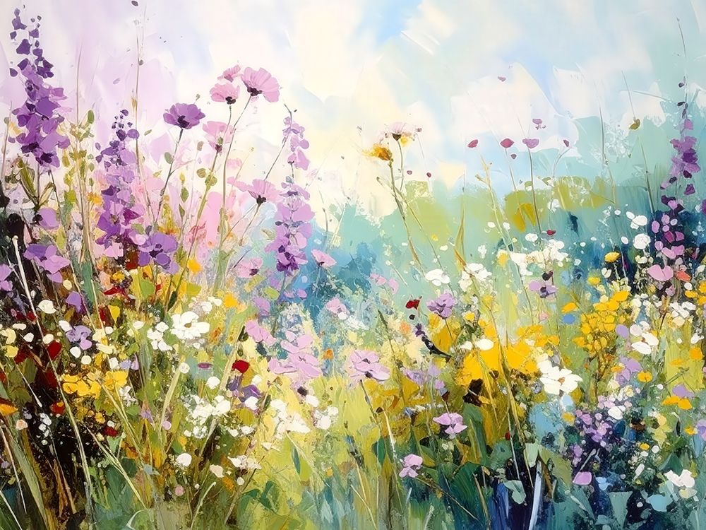 Spring Fling 1 art print by Alonza Saunders for $57.95 CAD