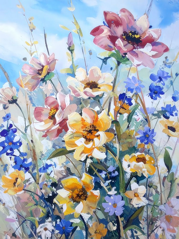 Summer Gathering 1 art print by Alonza Saunders for $57.95 CAD