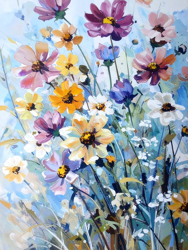 Summer Gathering 2 art print by Alonza Saunders for $57.95 CAD
