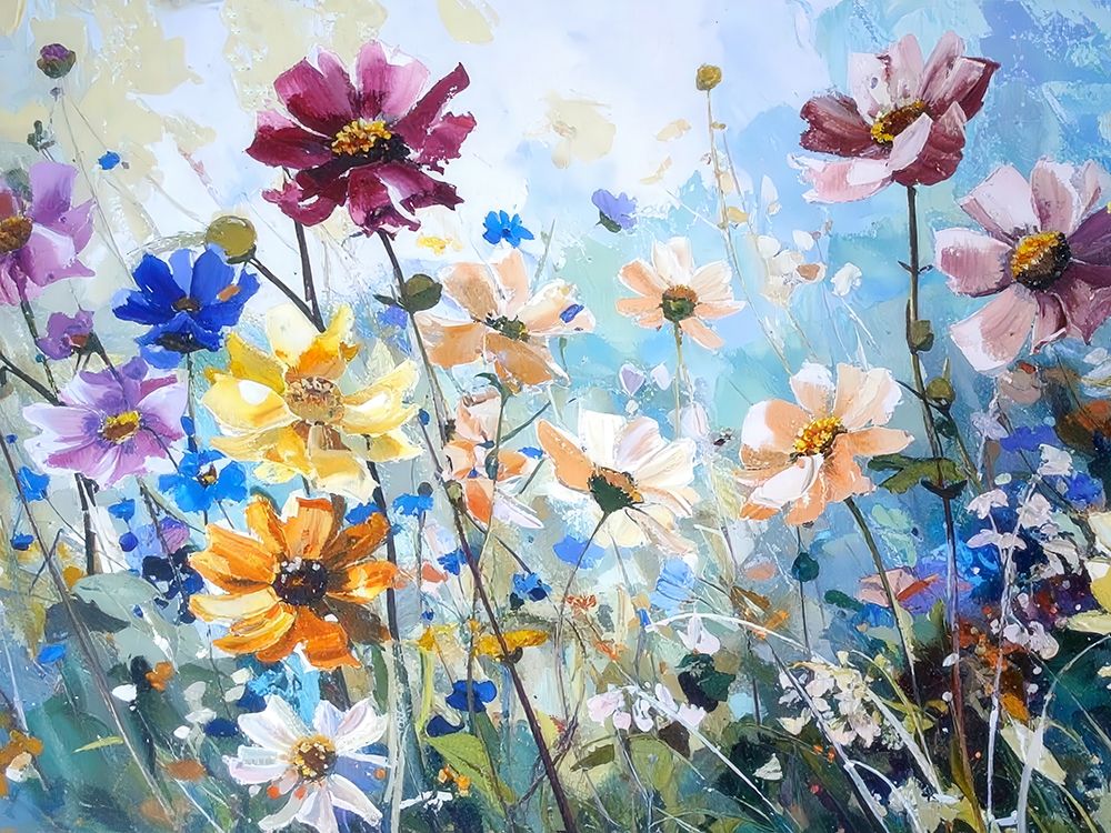 Summer Gathering 3 art print by Alonza Saunders for $57.95 CAD
