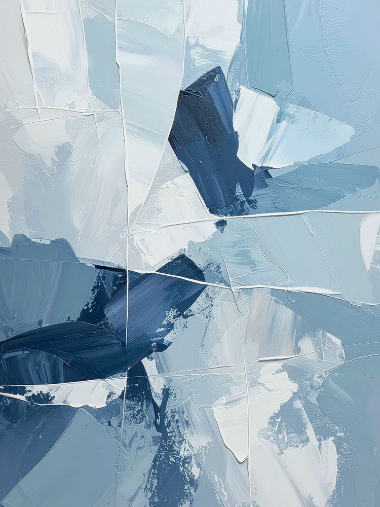 Blue Glacier 2 art print by Alonza Saunders for $57.95 CAD