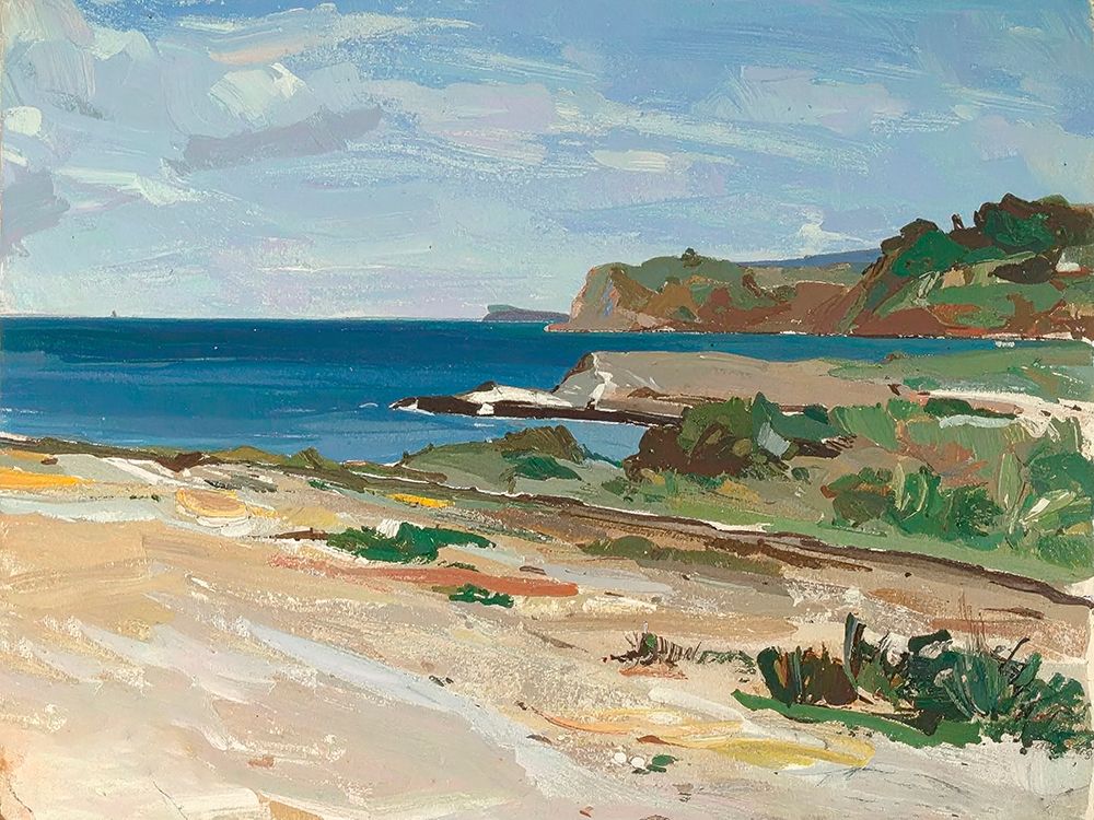 Along The Shore 1 art print by Alonza Saunders for $57.95 CAD