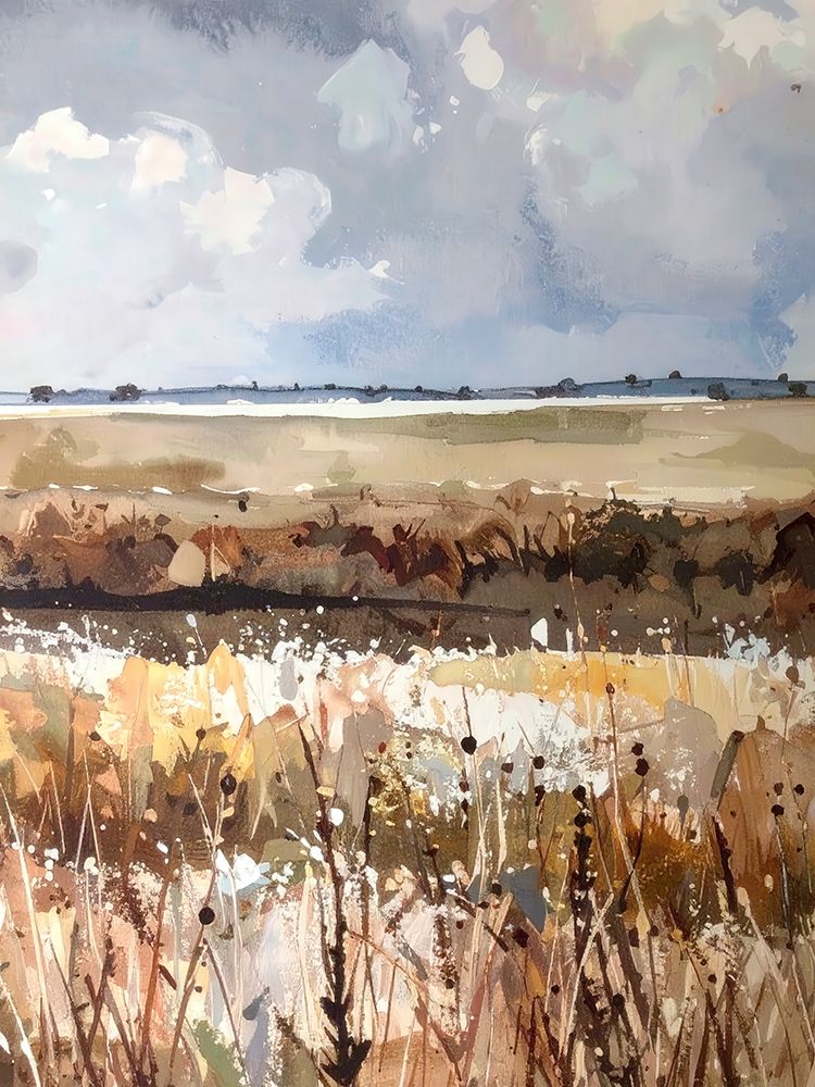 Peaceful Meadow 1 art print by Alonza Saunders for $57.95 CAD