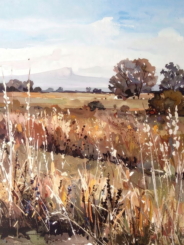 Peaceful Meadow 2 art print by Alonza Saunders for $57.95 CAD