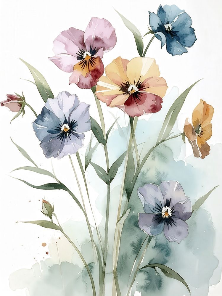 Floral Elegance 1 art print by Alonza Saunders for $57.95 CAD