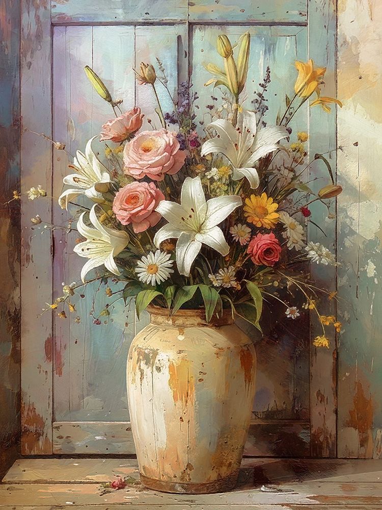 Barn Bouquet 2 art print by Alonza Saunders for $57.95 CAD