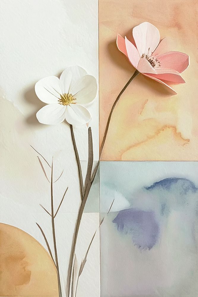 3D Flowers 3 art print by Alonza Saunders for $57.95 CAD