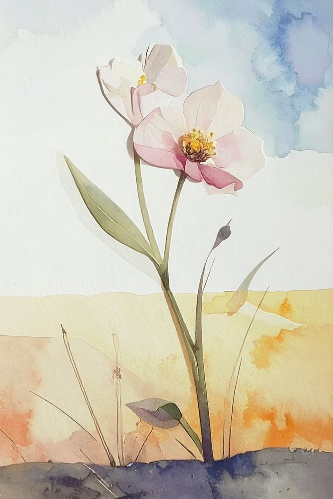 3D Flowers 4 art print by Alonza Saunders for $57.95 CAD